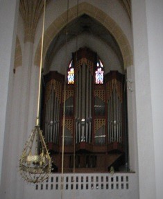 フラウウェン教会のパイプオルガン