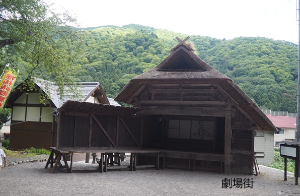 桧枝岐の舞台